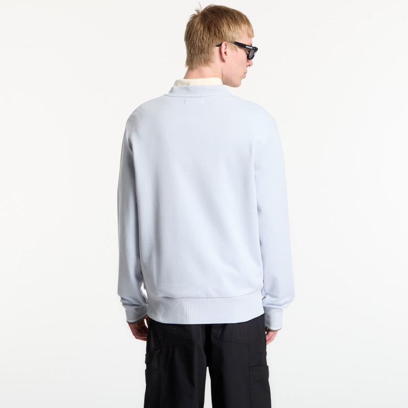 Fred Perry Crew Neck Sweatshirt Dusky Blue