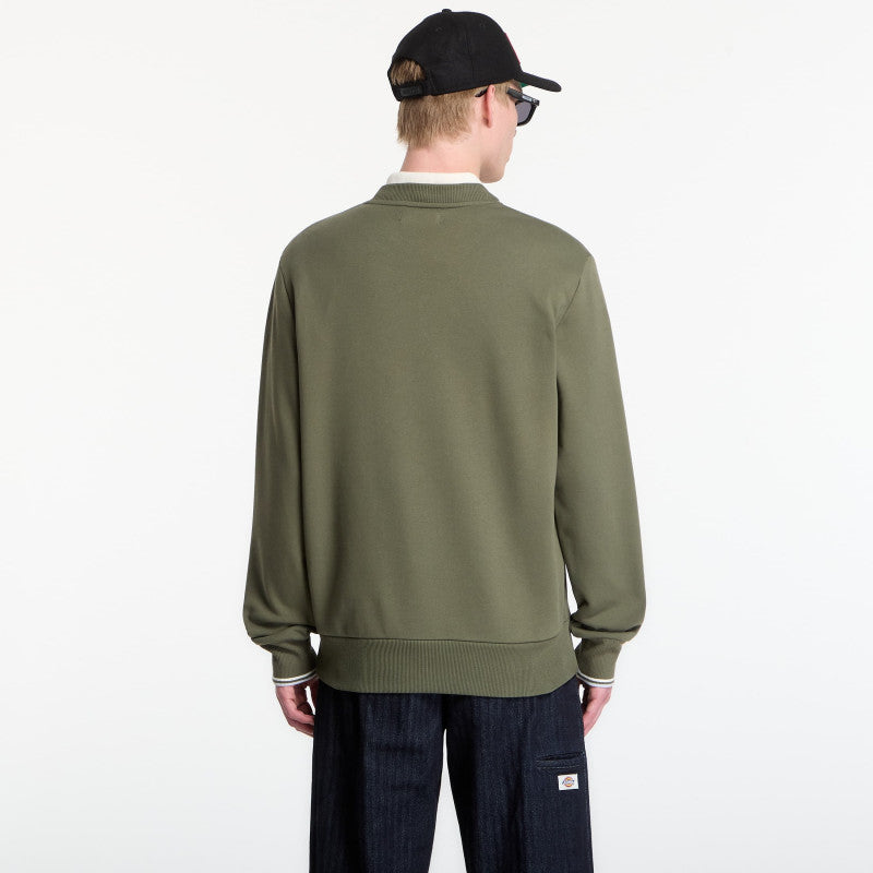 Fred Perry Crew Neck Sweatshirt Green