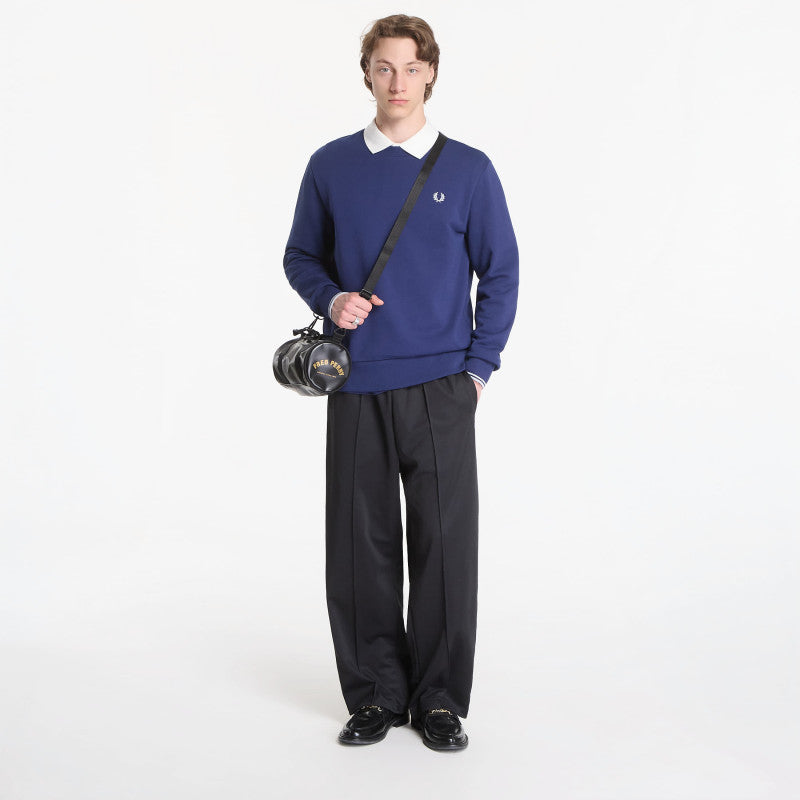 Fred Perry Crew Neck Sweatshirt Blue