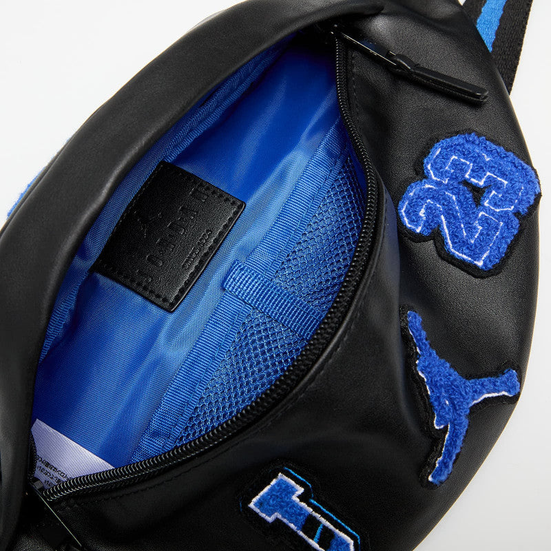 Nerka Jordan Jam Borough Varsity Crossbody Black/ Game Royal