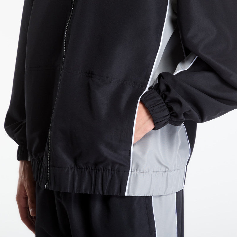 New Balance Trackside Woven Jacket Black/ Slate Grey