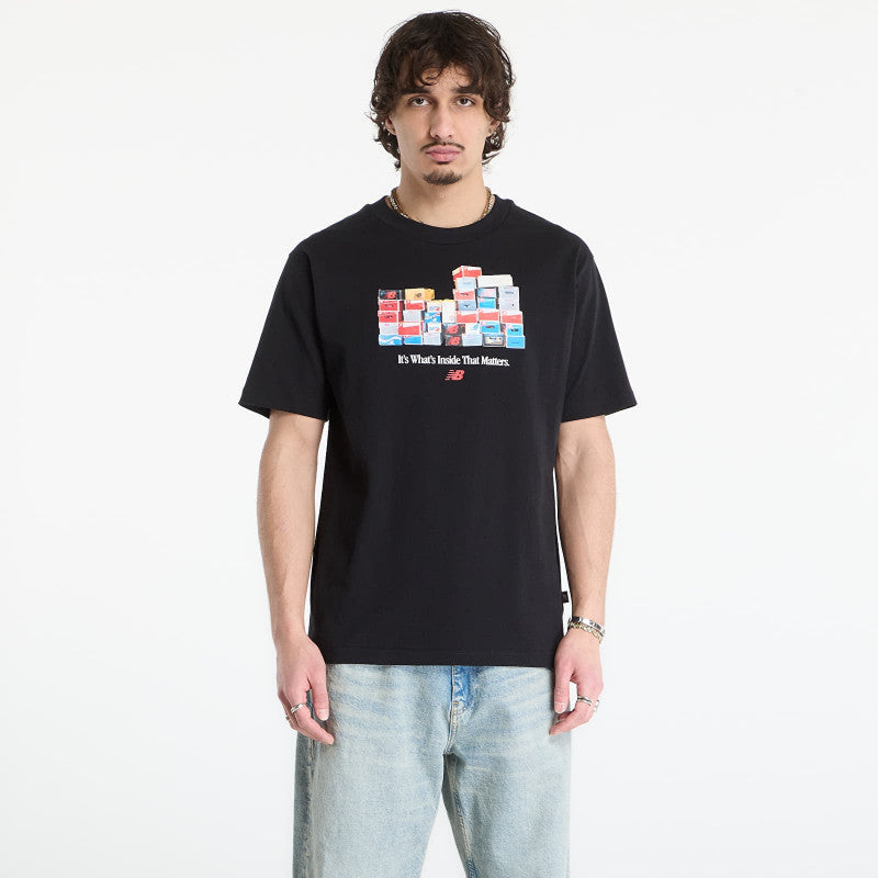 New Balance Boxes T-Shirt Black