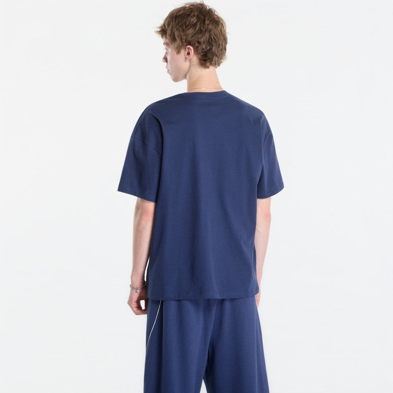 New Balance Trackside T-Shirt Nb Navy