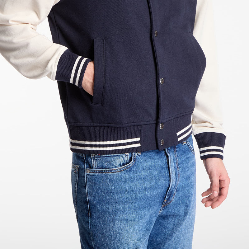 Tommy Hilfiger Script Colorblock Bomber Navy