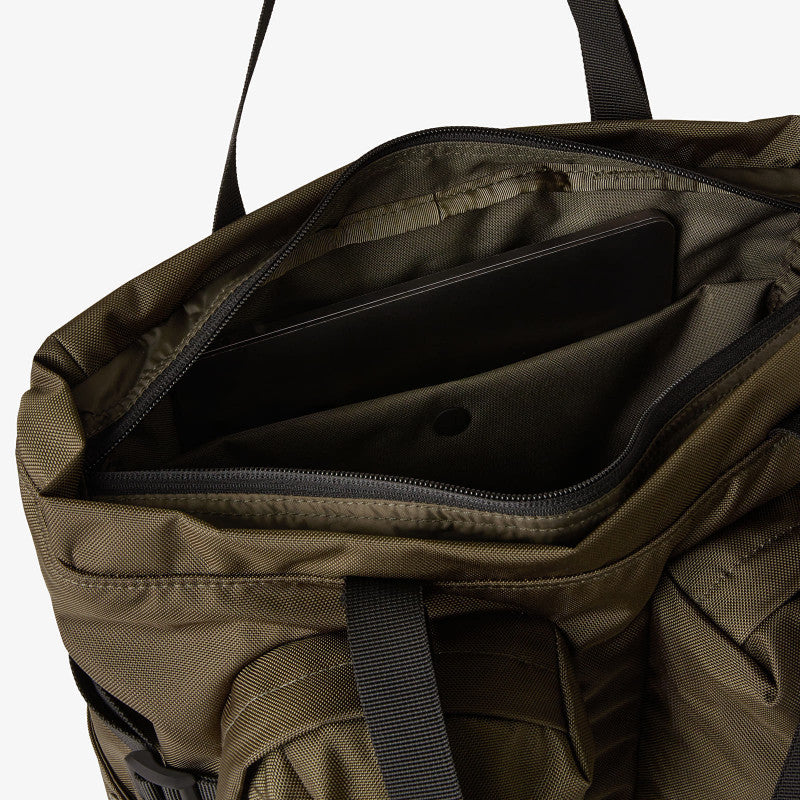 The North Face Redbox Tote Bag New Taupe Green