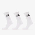 The North Face Everyday Standard Crew Sock 3-Pack TNF White