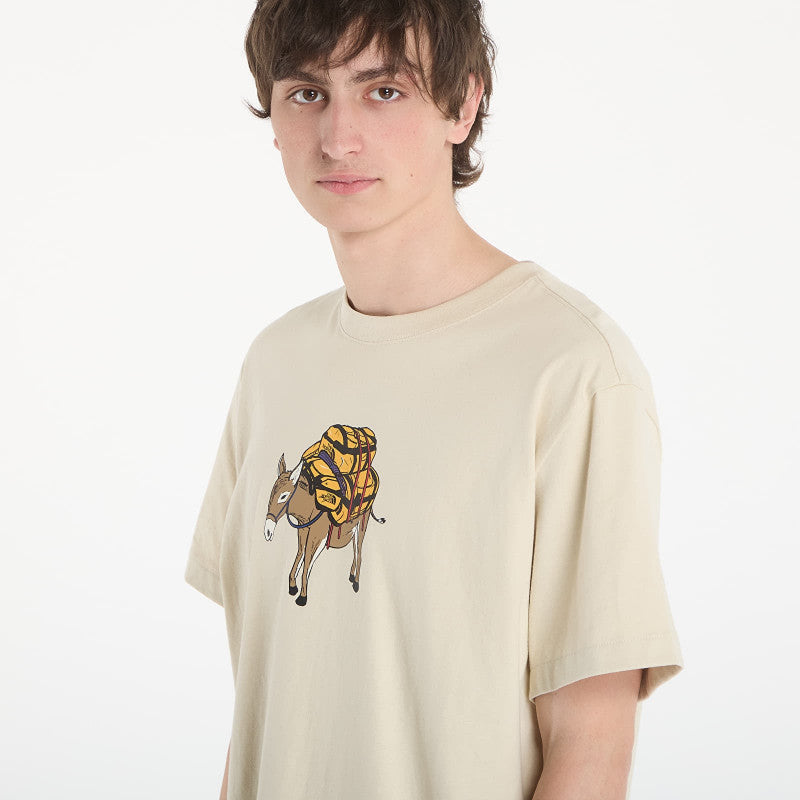 The North Face M Donkey Taxi Relaxed Short Sleeve Tee Graphic Desert Stone