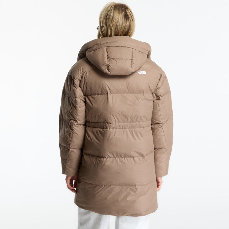 puchowa The North Face Puffer Oversize Parka Garnet