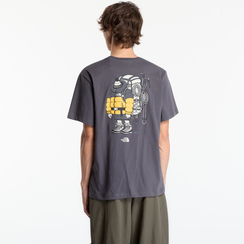 The North Face Gear Up Get Out Relaxed SS Tee UNISEX Anthracite