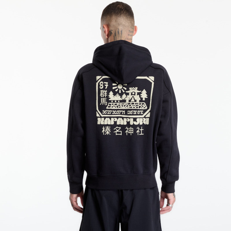 Napapijri B-Teza Hoodie Black Beauty