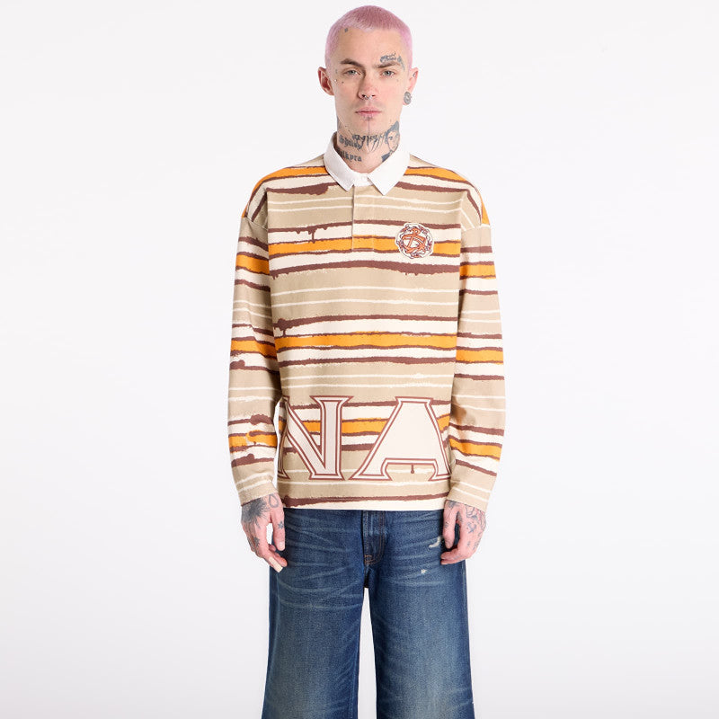 Napapijri x PDF Long-Sleeved Polo Shirt Multicolour SNO