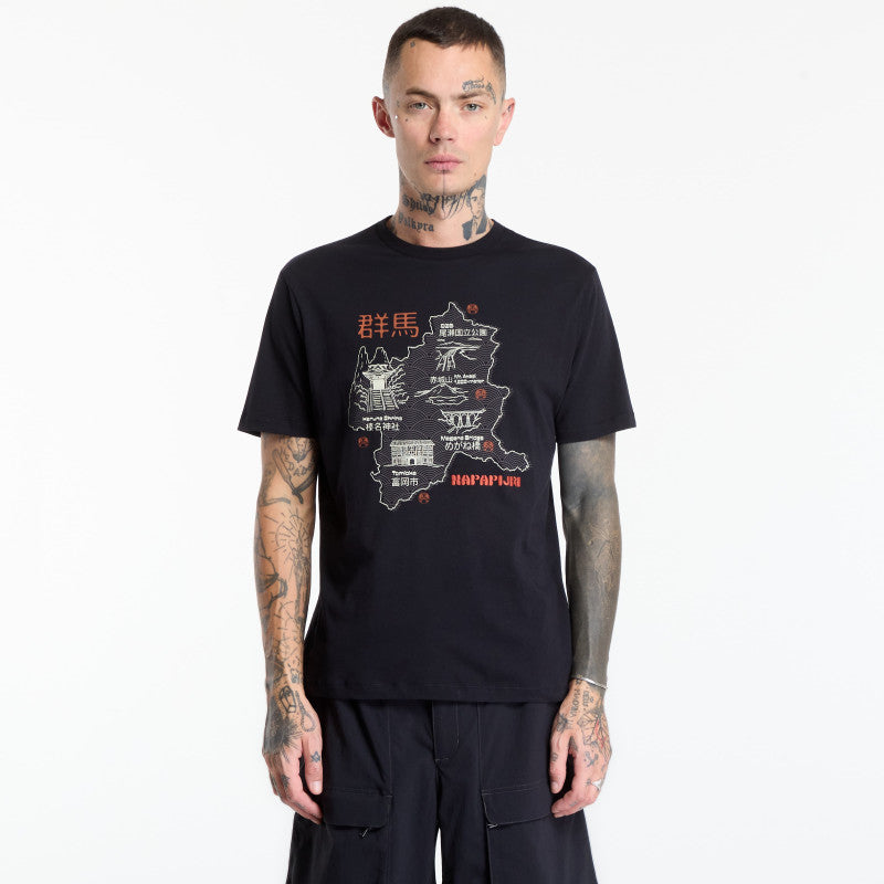 Napapijri Sunda Short-Sleeve T-Shirt Black Beauty
