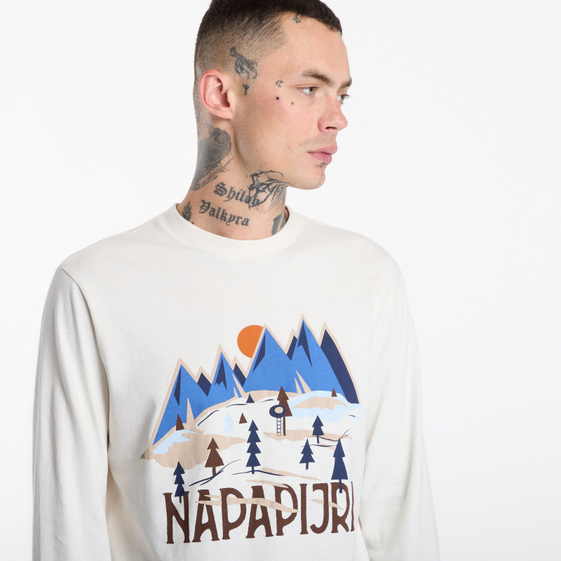 Napapijri Tee Long-Sleeve T-Shirt White