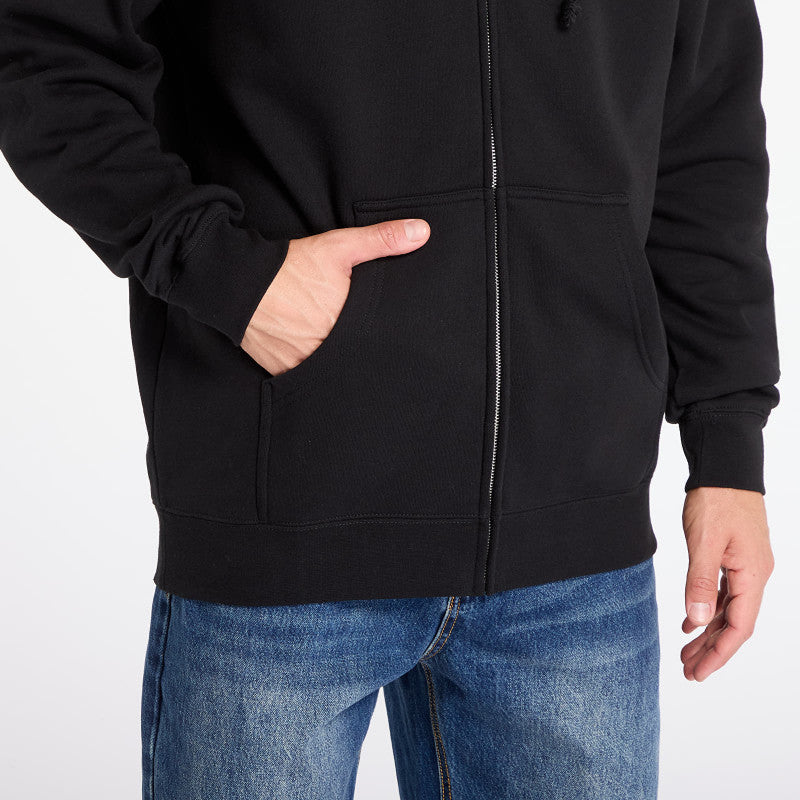 PLEASURES Pond Zip Hoodie Black