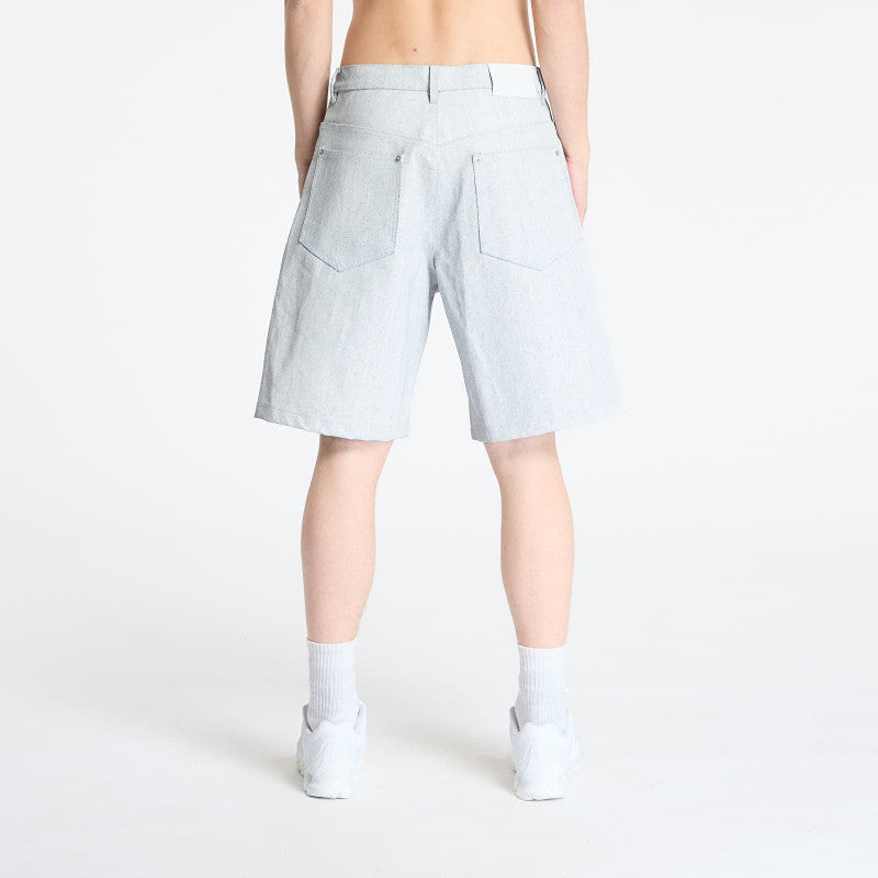 PLEASURES Whiteout Baggy Jorts Off White