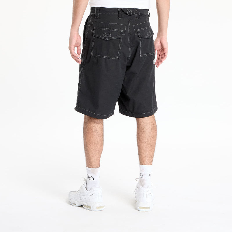 PLEASURES Raider Cargo Shorts Black