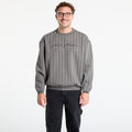 Karl Kani Autograph Pinstripe Sweat Os Crewneck Grey