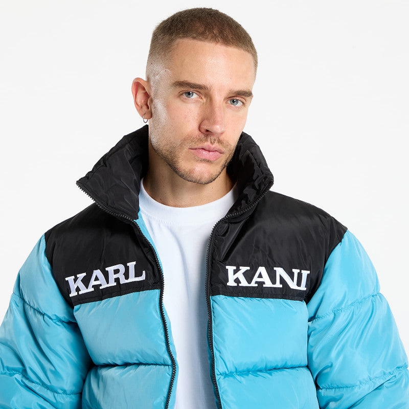 Karl Kani Retro Essential Puffer Jacket Blue