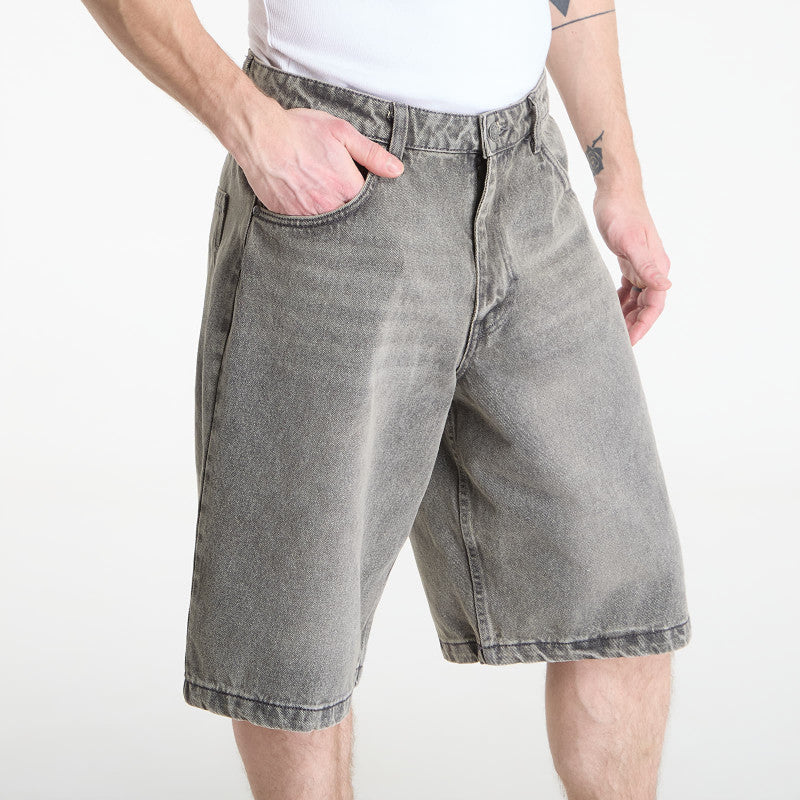 Karl Kani OG Washed Relaxed Baggy Jorts Grey