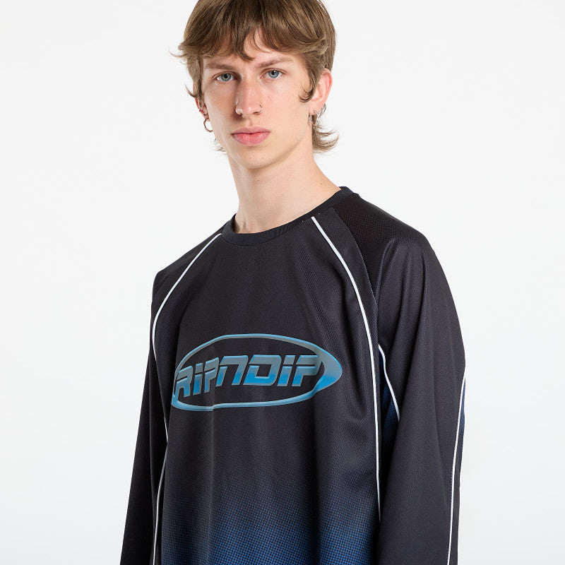 RIPNDIP Surround Sound Hockey Jersey Black/ Blue