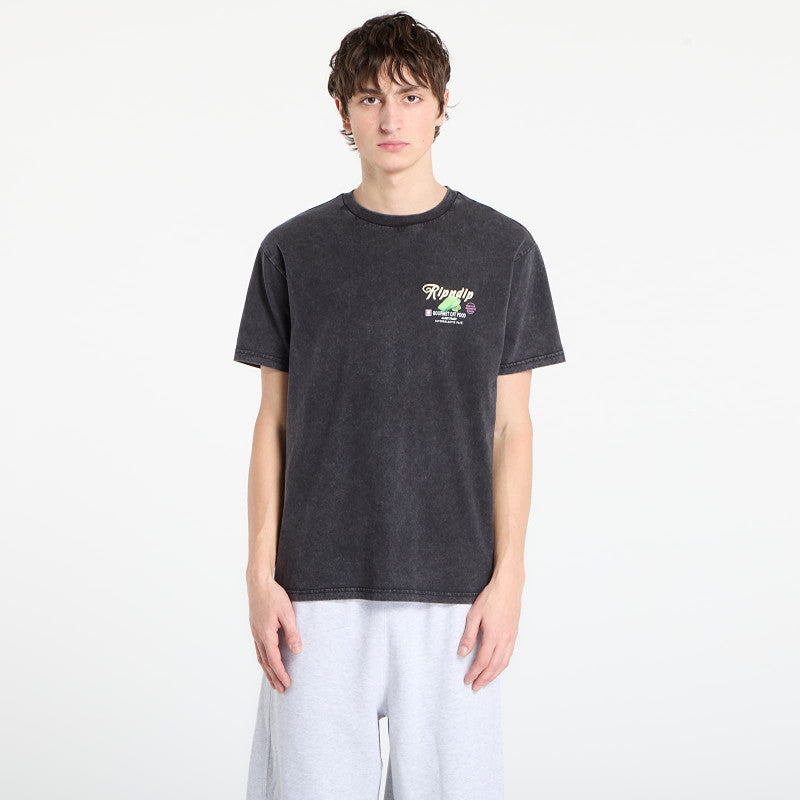 RIPNDIP Gourmet Cat Food Tee Black Vintage Wash