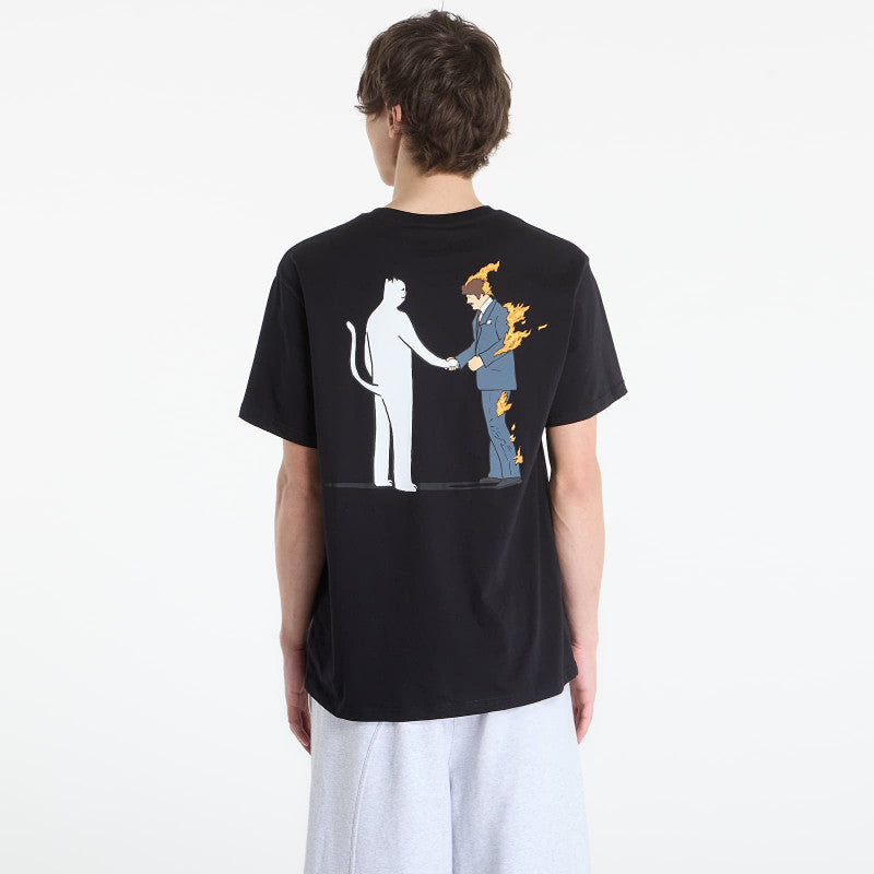 RIPNDIP Burn Tee Black Wash