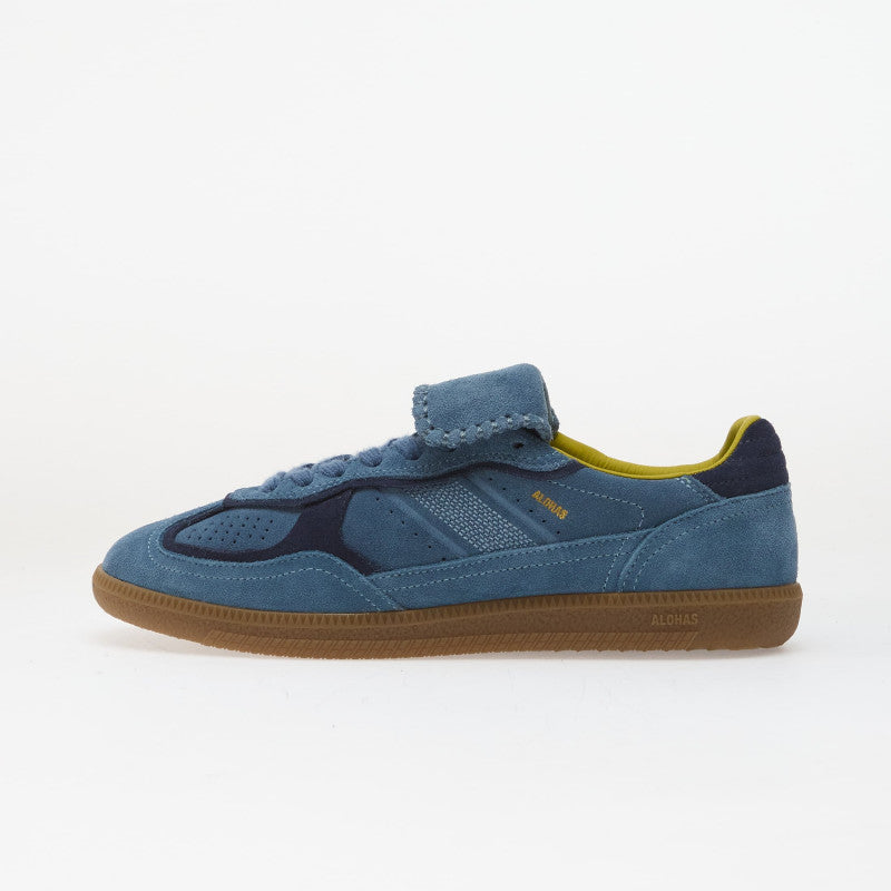 Alohas Tb.490 Club Suede Blue Leather Sneakers Dusk Blue