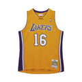 Mitchell & Ness NBA Gold Swingman Jersey Los Angeles Lakers 2009-10 Pau Gasol