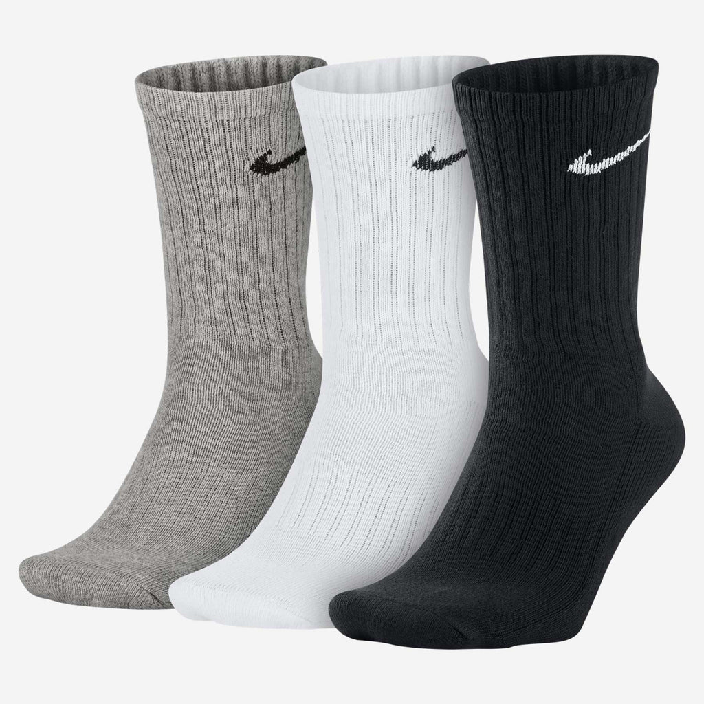 Nike Cushioned Crew kojinės (3 Poros)