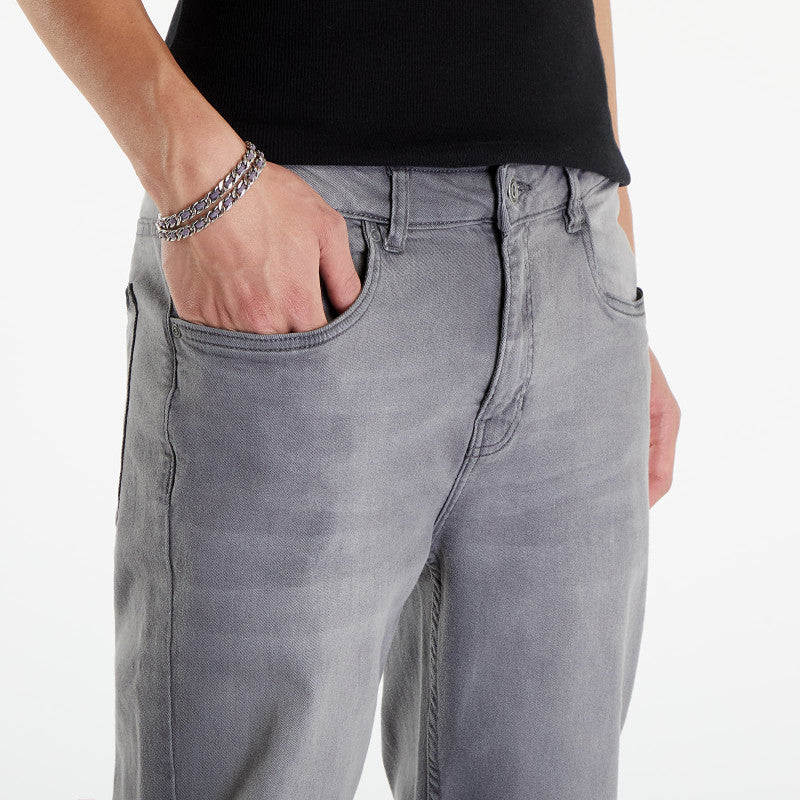 Jeansy Urban Classics Stretch Denim Pants Grey