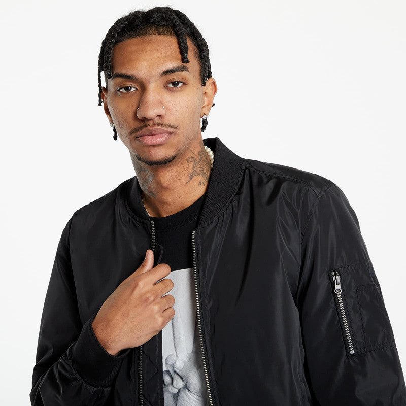 Urban Classics 2-Tone Bomber Jacket Black