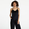 Urban Classics Ladies Viscose Satin Slip Top Black