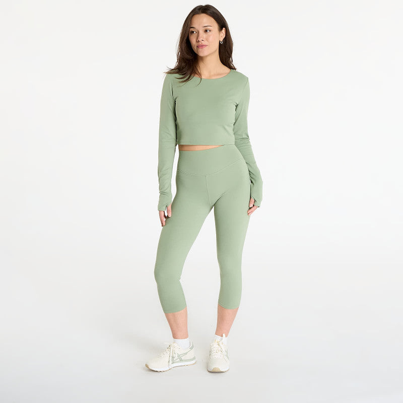 Urban Classics Ladies Sports Longsleeve Matcha Green