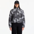 Urban Classics Printed Sherpa Jacket Grey Tie Dye