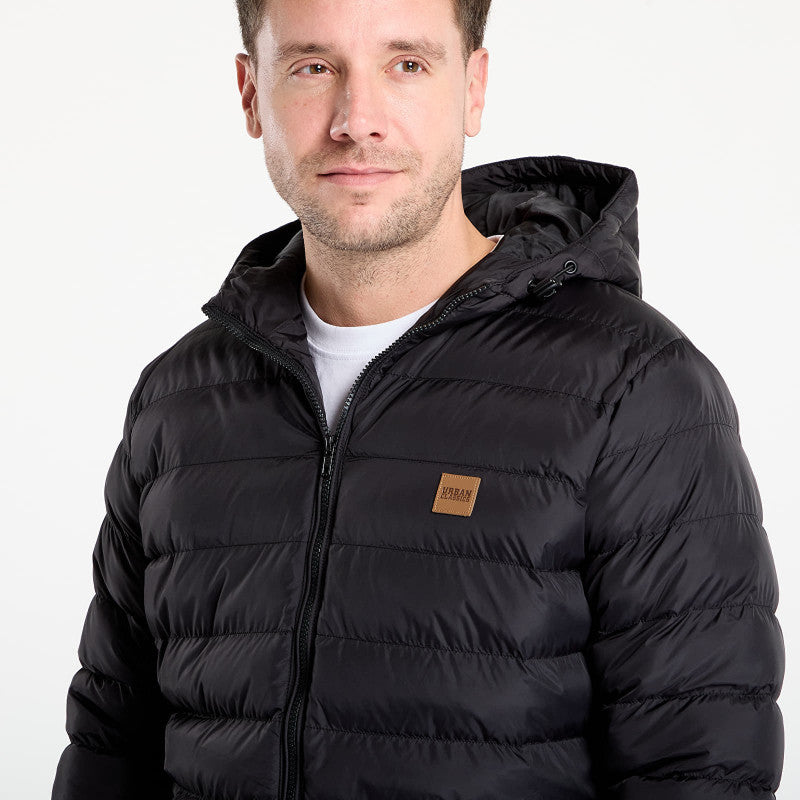 Urban Classics Basic Bubble Jacket Black