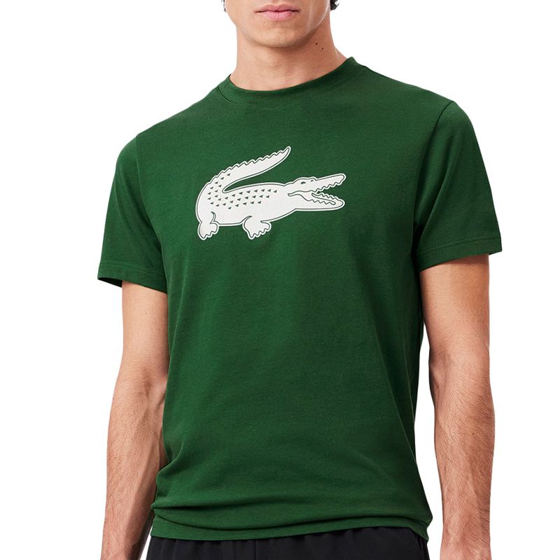 Lacoste Sport 3D Print Crocodile Breathable Jersey