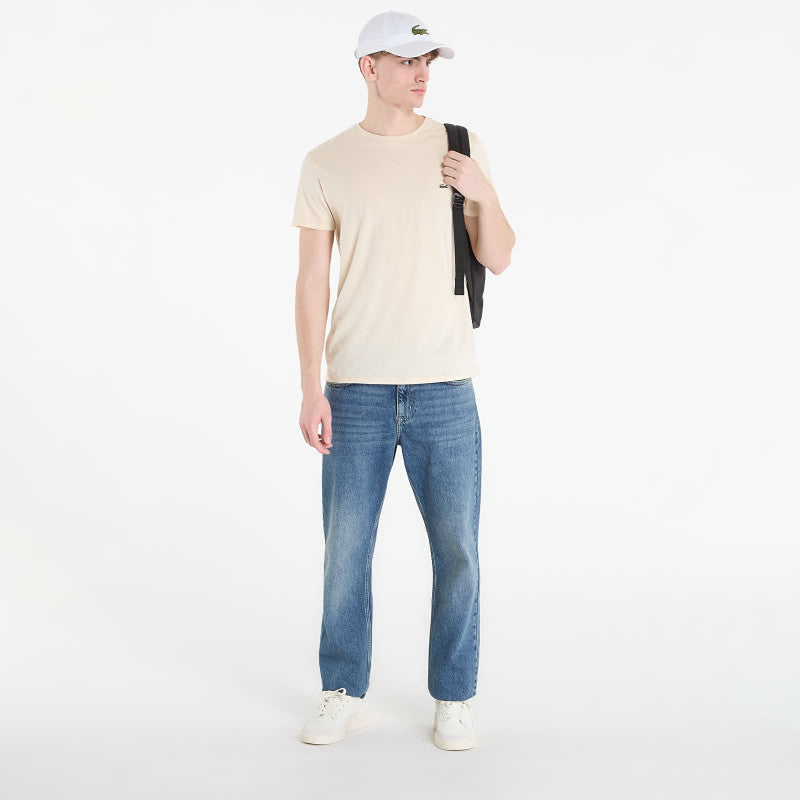 LACOSTE Tee-Shirt Naturel Clair