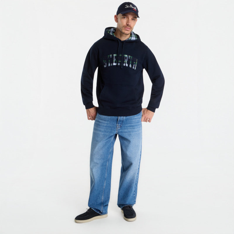 MC2 Saint Barth Tribeca Sweatshirt Tartan
