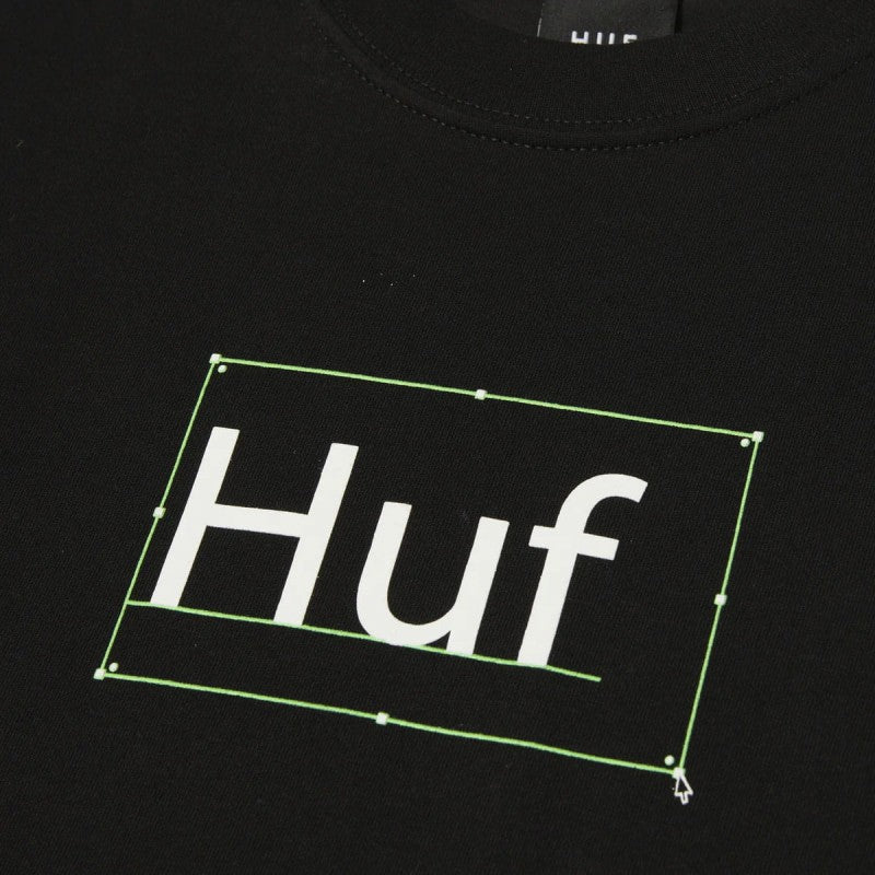 HUF Deadline T-Shirts Black