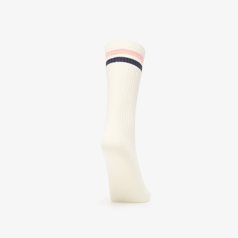 GUESS College Socks Dove White