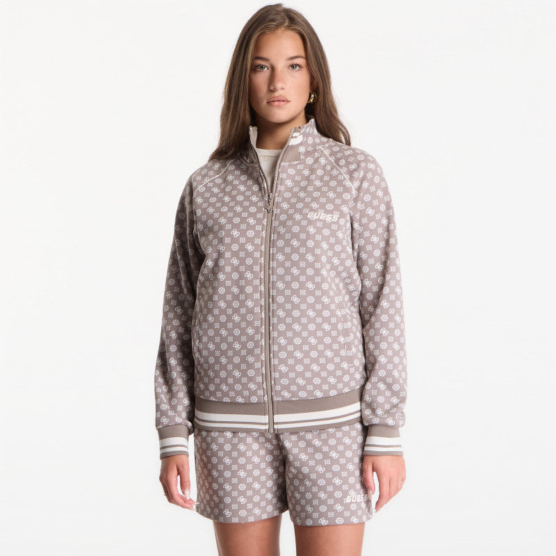 GUESS Aggie Full Zip Sweatshirt Aop/ Ologra