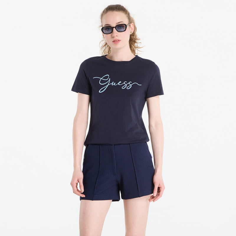 GUESS Circe Ss Cn T-Shirt Daring Ocean