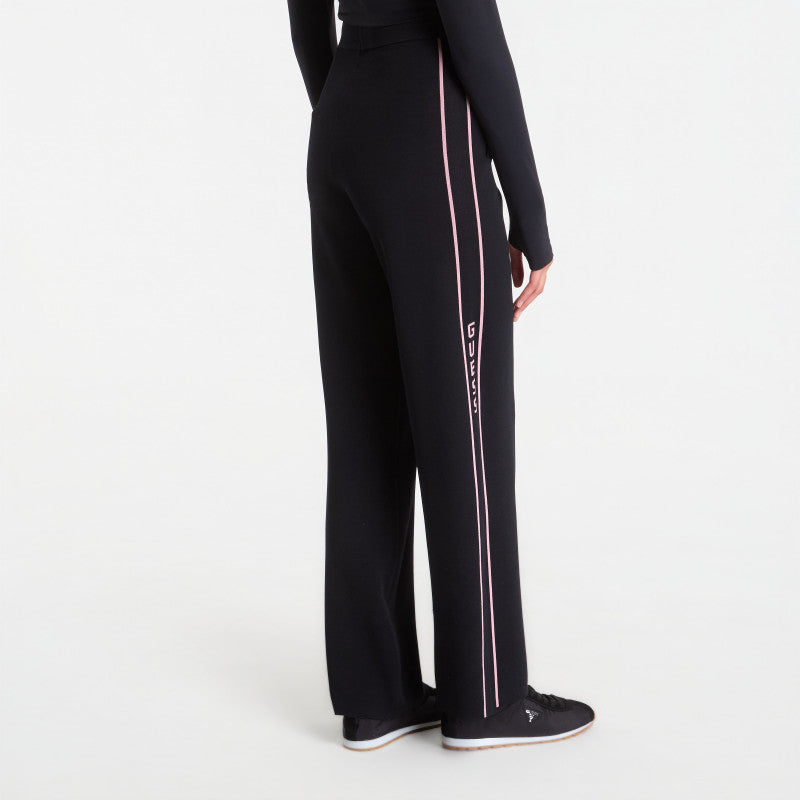 GUESS Meissa Straight Pant Sweater Jet Black