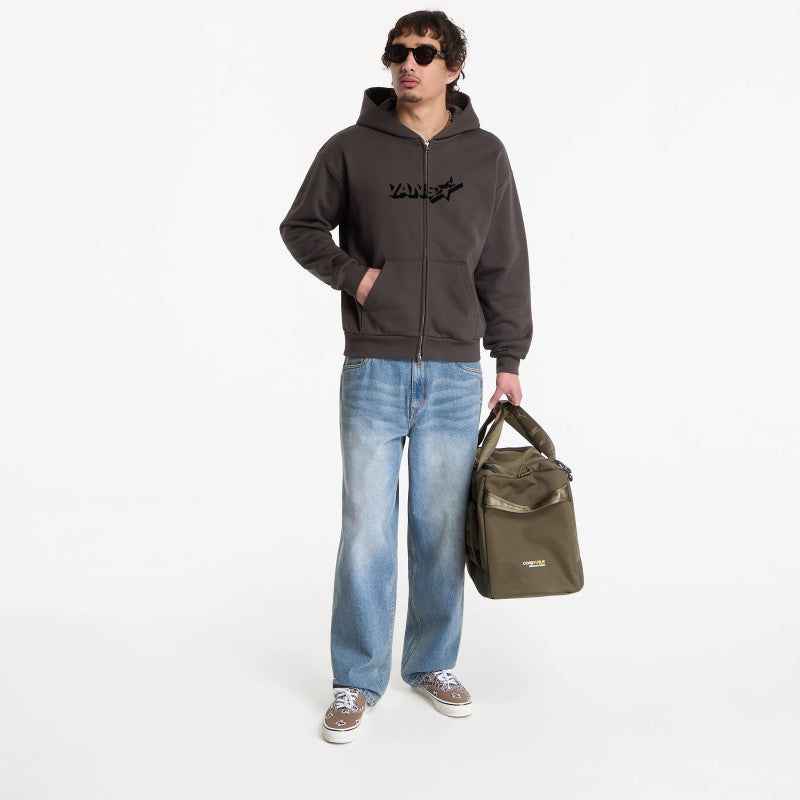 Vans Y2K Star Full Zip Faded Black