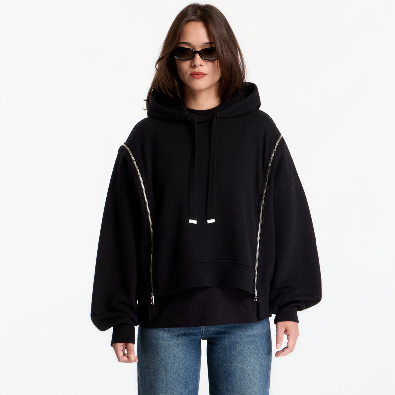 AllSaints Ciara Hoody Black
