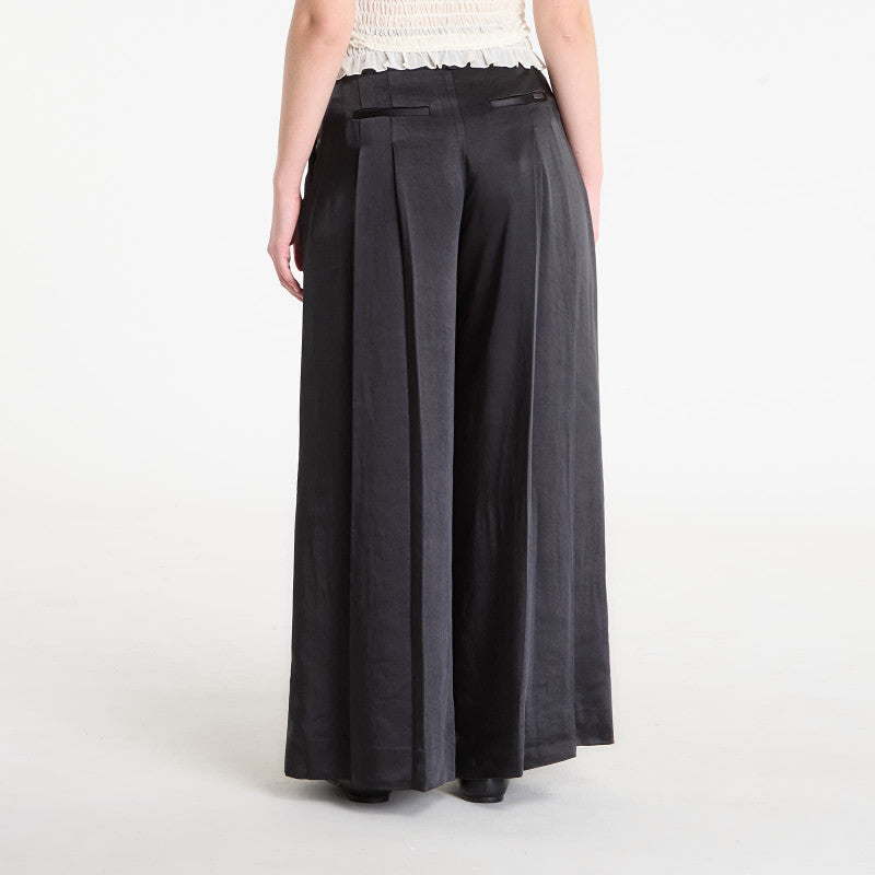 AllSaints Poppy Satin Trouser Black