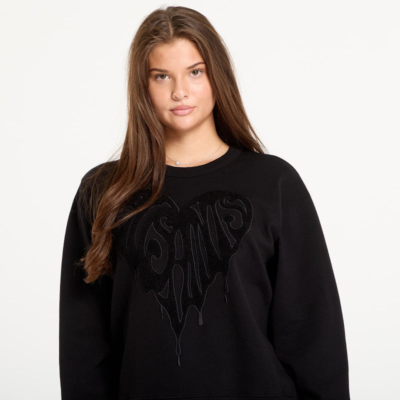 AllSaints Trip Piper Sweat Black