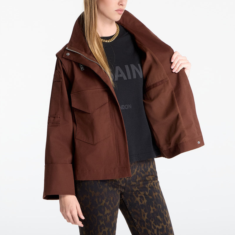 AllSaints Leighton Jacket Penny Brown