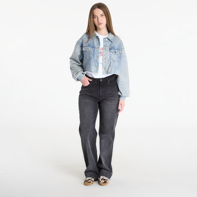 AllSaints Anders Terry Shacket Illusion Indigo