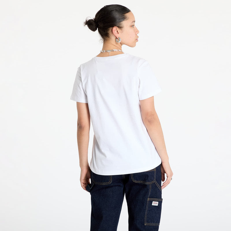 Guess JEANS Classic Mini Triangle Tee Pure White